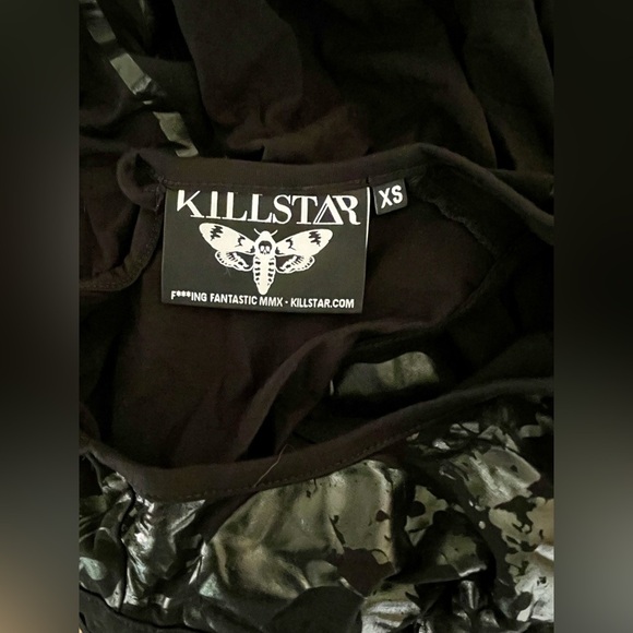 Killstar | Chaos Bone Crush | Skeleton Dress | Goth Punk Metal | XS - Picture 6 of 7